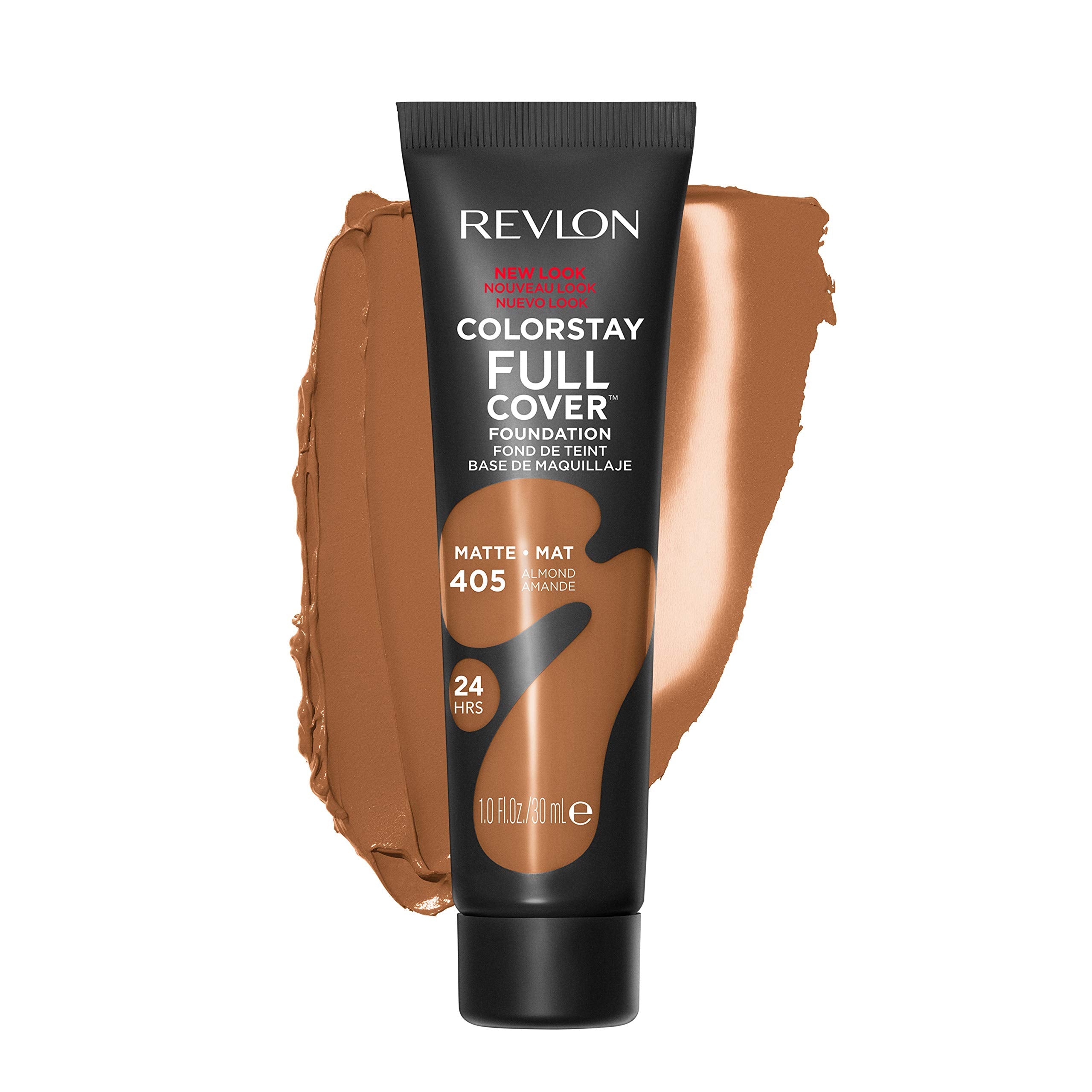 Revlon ColorStay Full Cover Longwear Matte Foundation, Heat & Sweat Resistant Lightweight Face Makeup - Charming Charlie