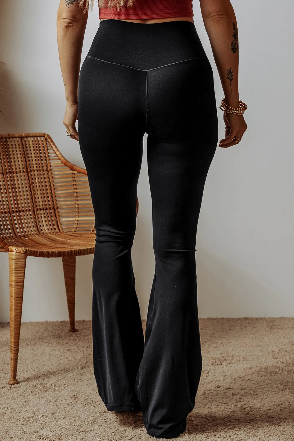 High Waist Bootcut Pants - Charming Charlie