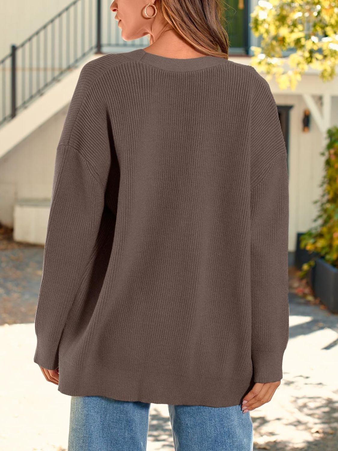 Button Down Long Sleeve Cardigan - Charming Charlie