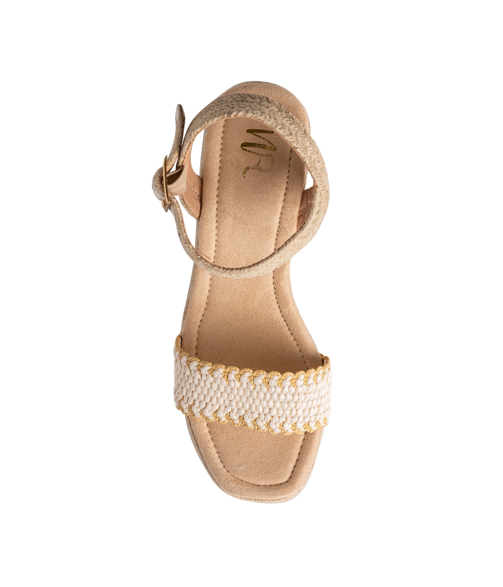 Elise Wedge in Off White - Charming Charlie