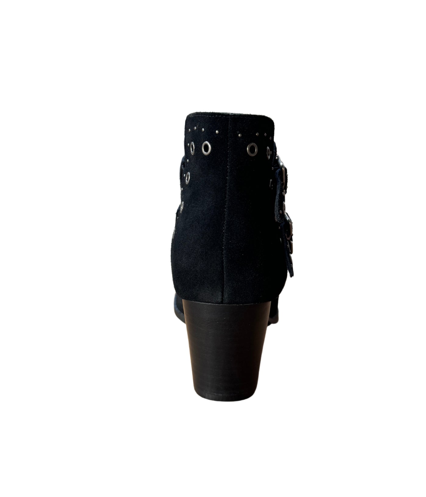 Elsa Leather Ankle Boot in Black - Charming Charlie