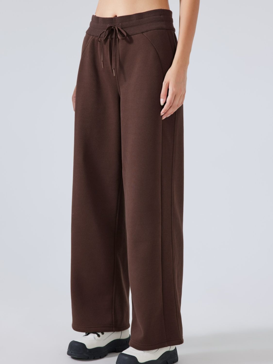 Drawstring Wide Leg Pants - Charming Charlie