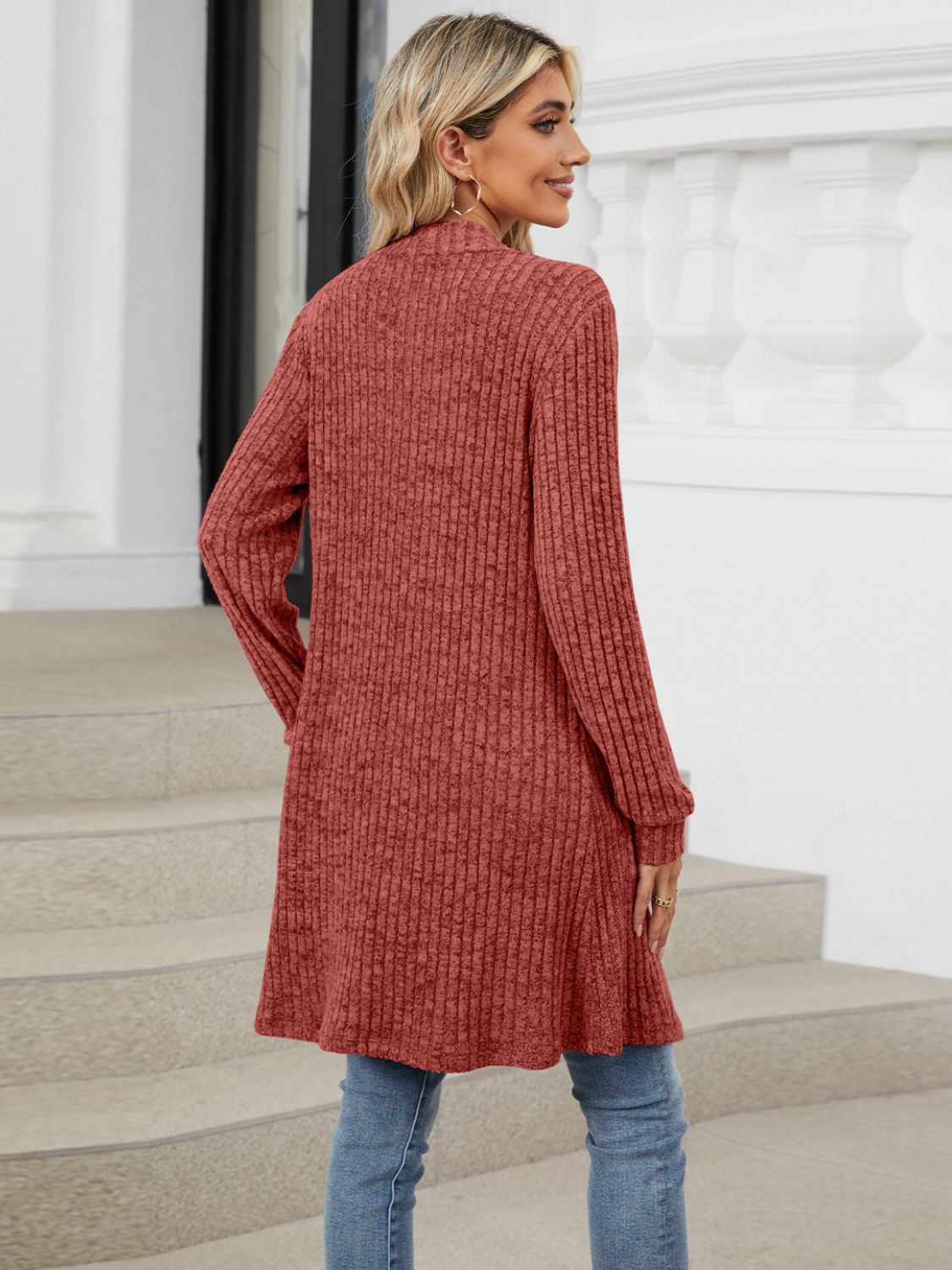 Open Front Long Sleeve Cardigan - Charming Charlie
