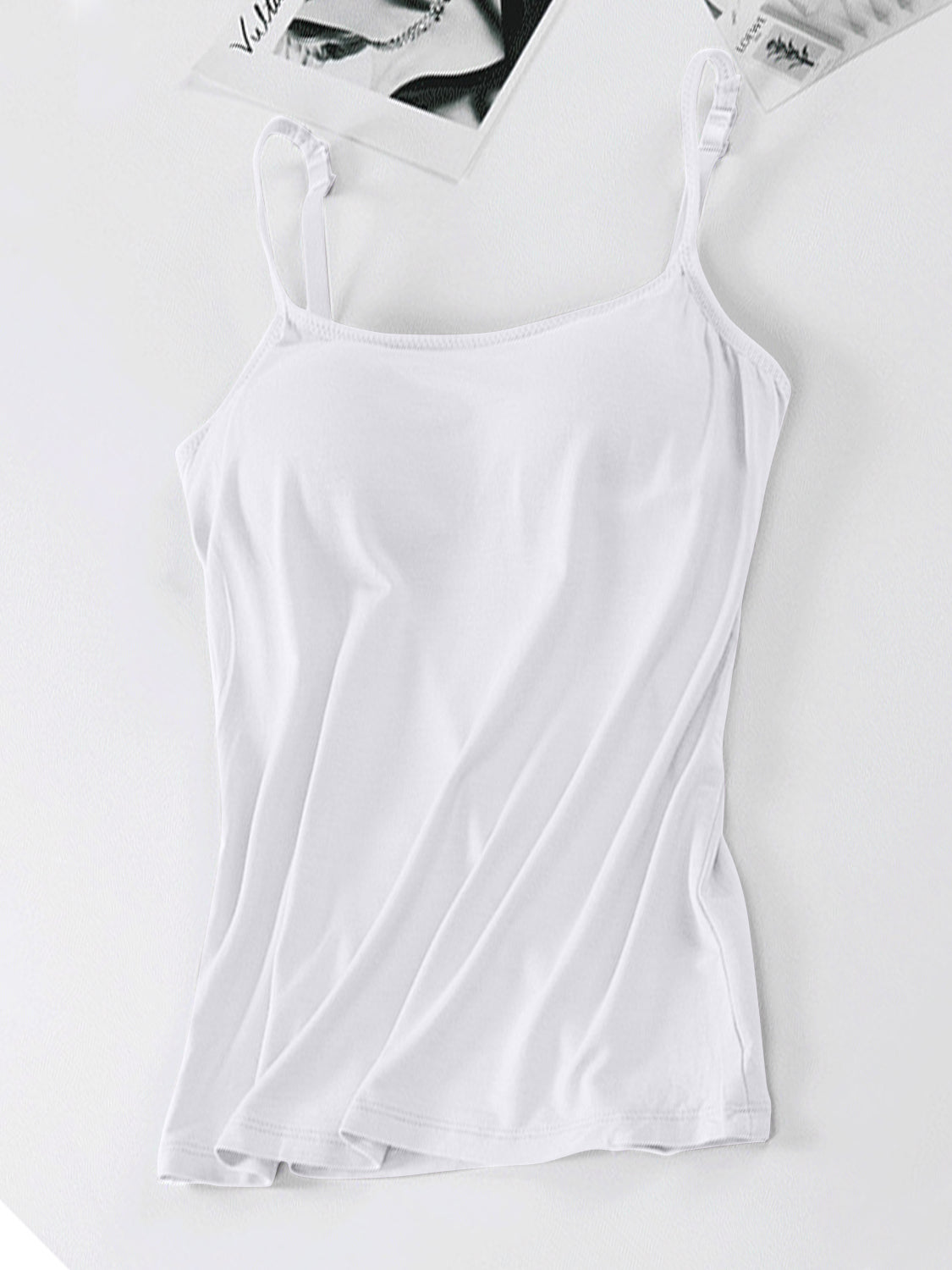 Scoop Neck Adjustable Strap Cami - Charming Charlie