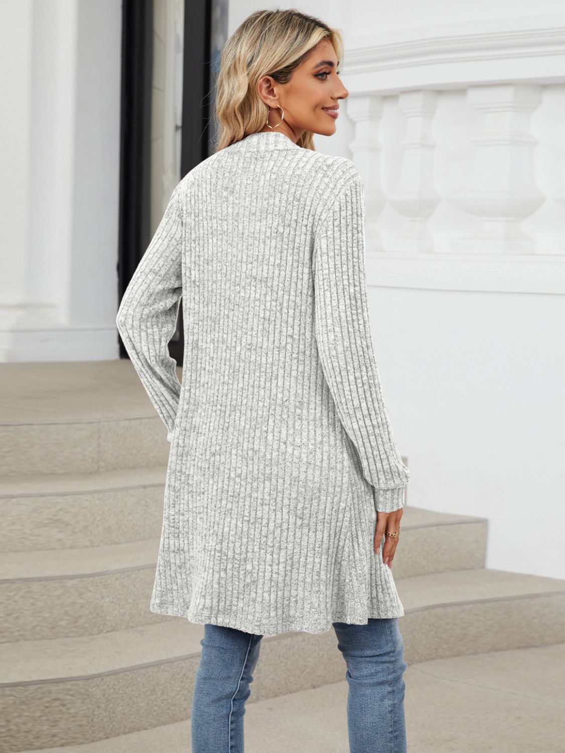 Open Front Long Sleeve Cardigan - Charming Charlie