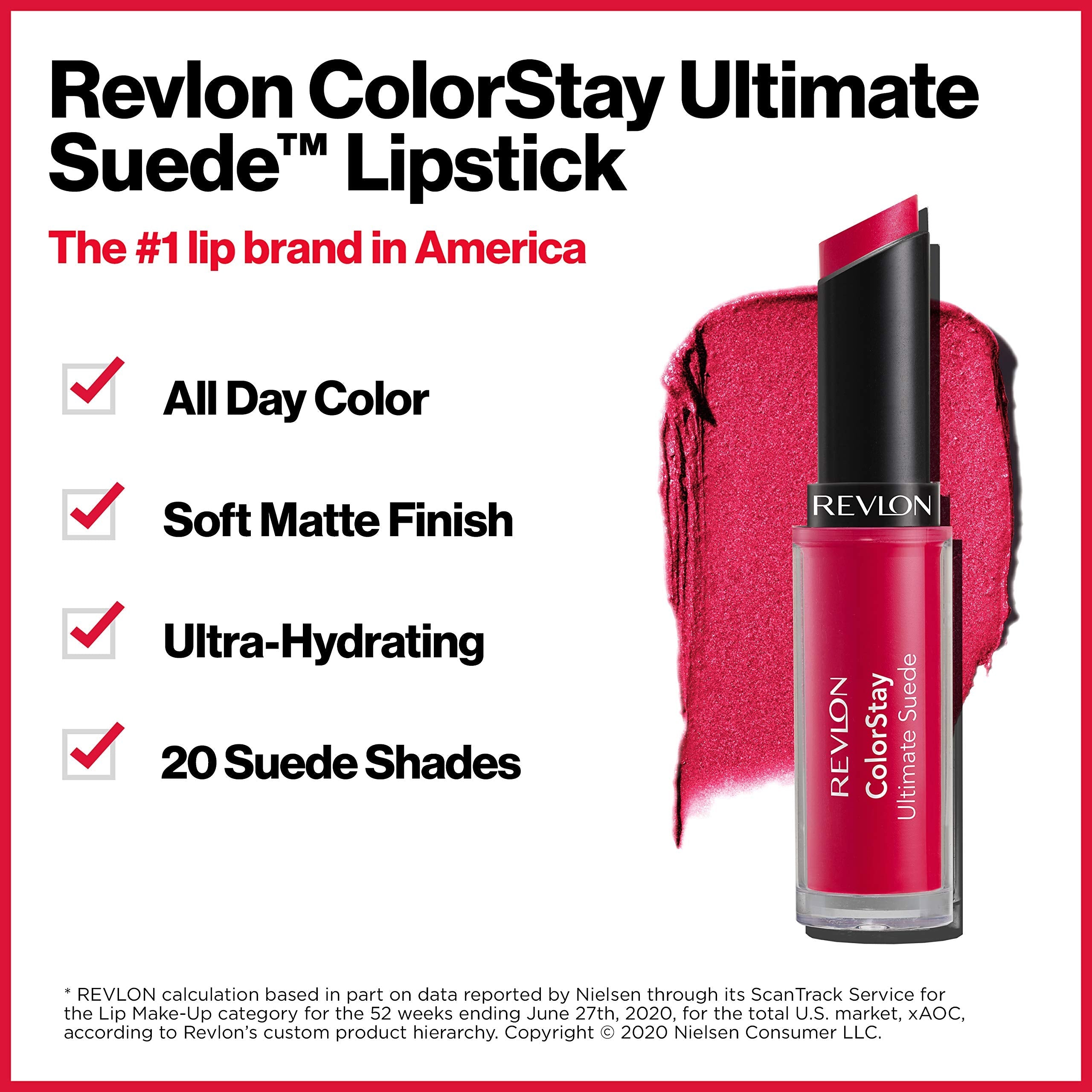 REVLON Color Stay Ultimate Suede Lipstick - Charming Charlie