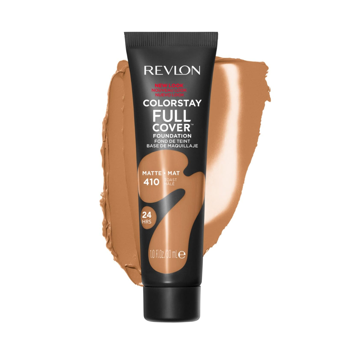 Revlon ColorStay Full Cover Longwear Matte Foundation, Heat & Sweat Resistant Lightweight Face Makeup - Charming Charlie