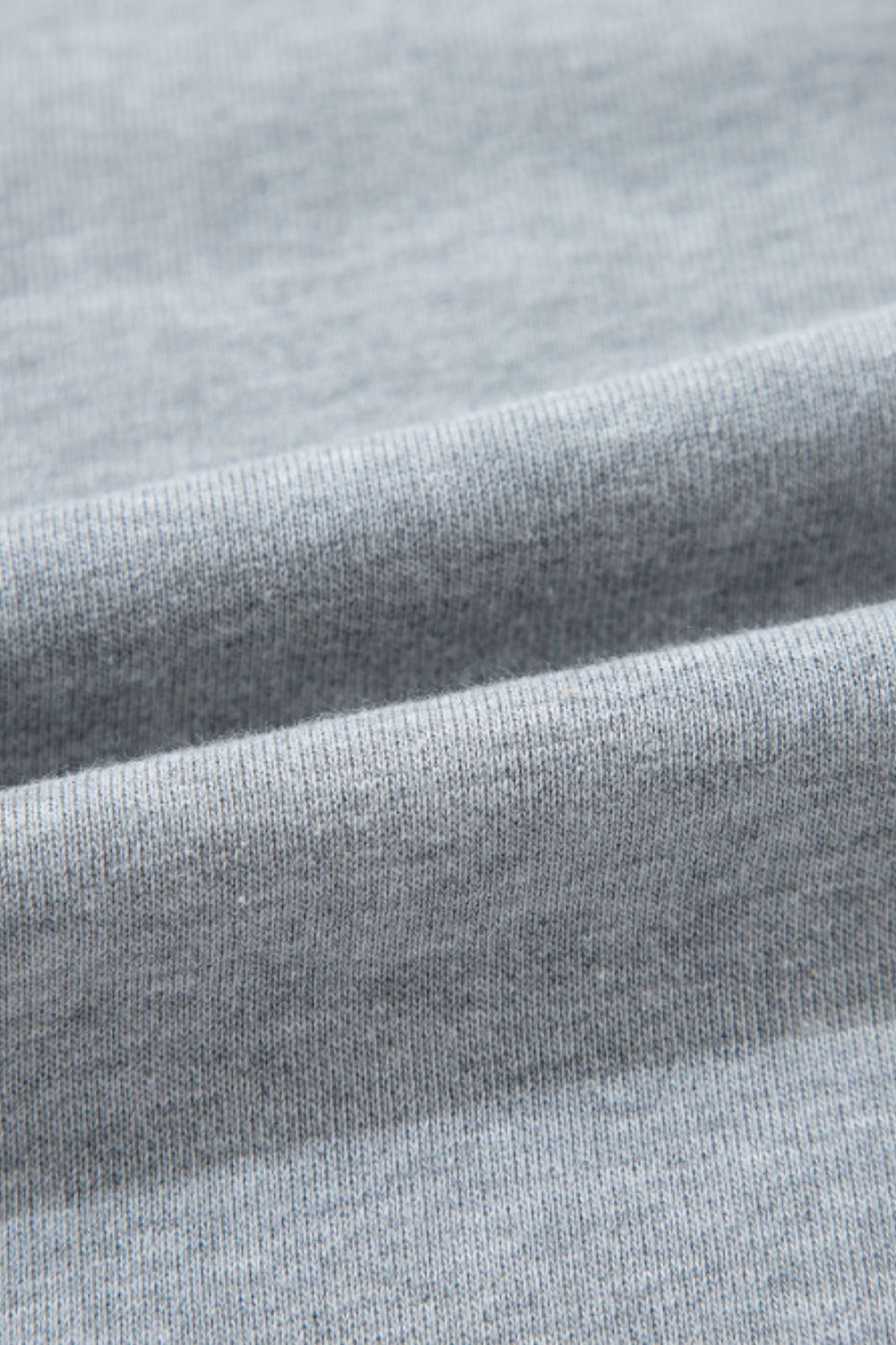 Raw Hem Round Neck Long Sleeve Sweatshirt - Charming Charlie