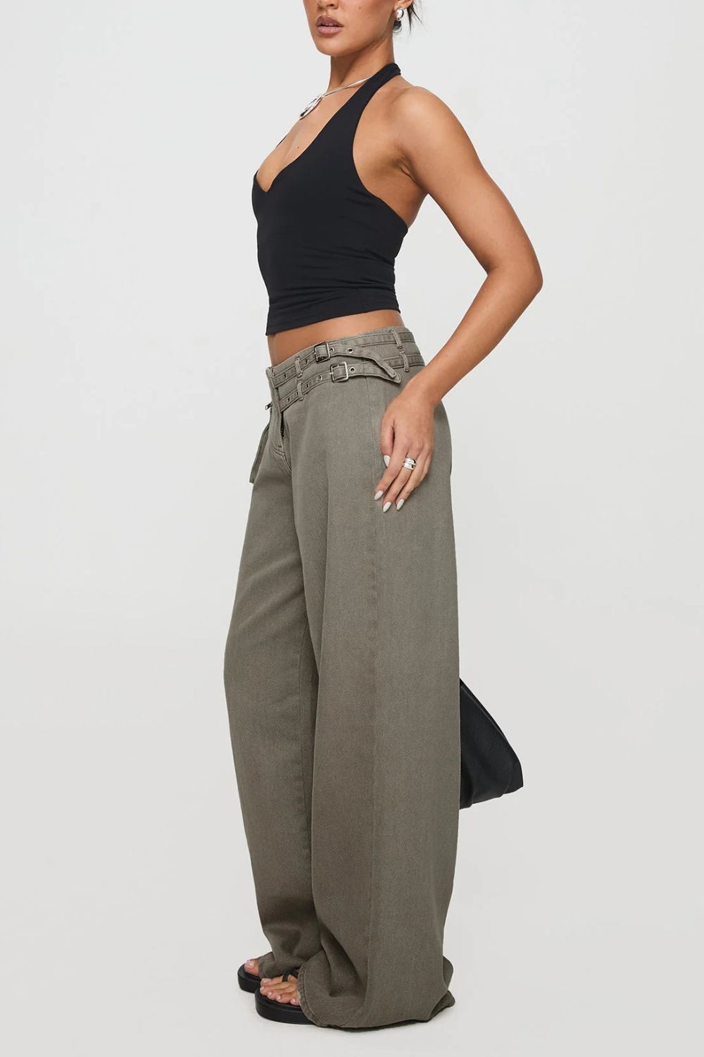 Wide Leg Jeans with Pockets - Charming Charlie