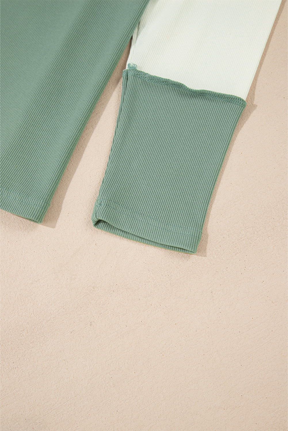 Color Block Round Neck Raglan Sleeve Top - Charming Charlie