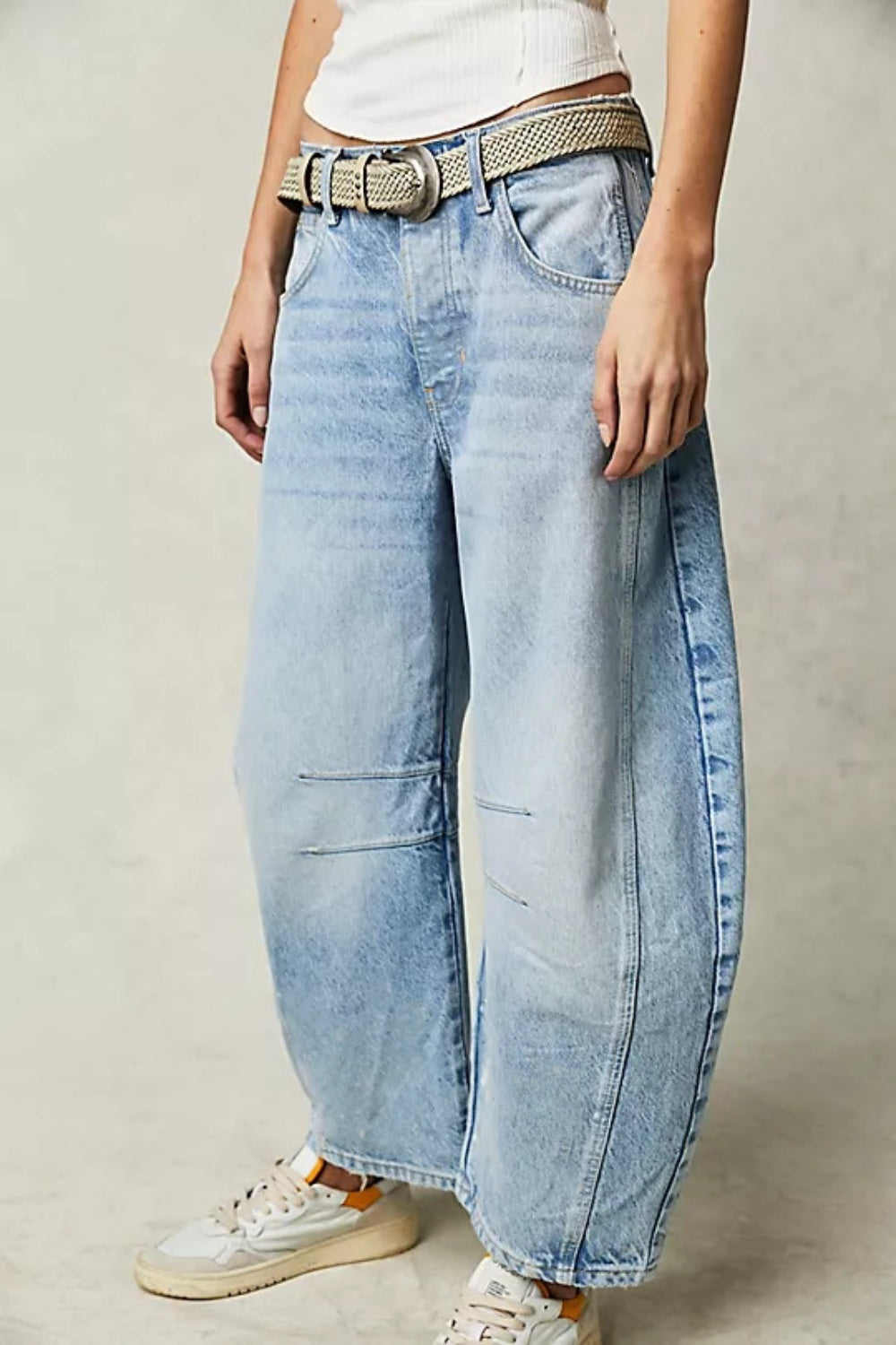 Wide Leg Jeans with Pockets - Charming Charlie