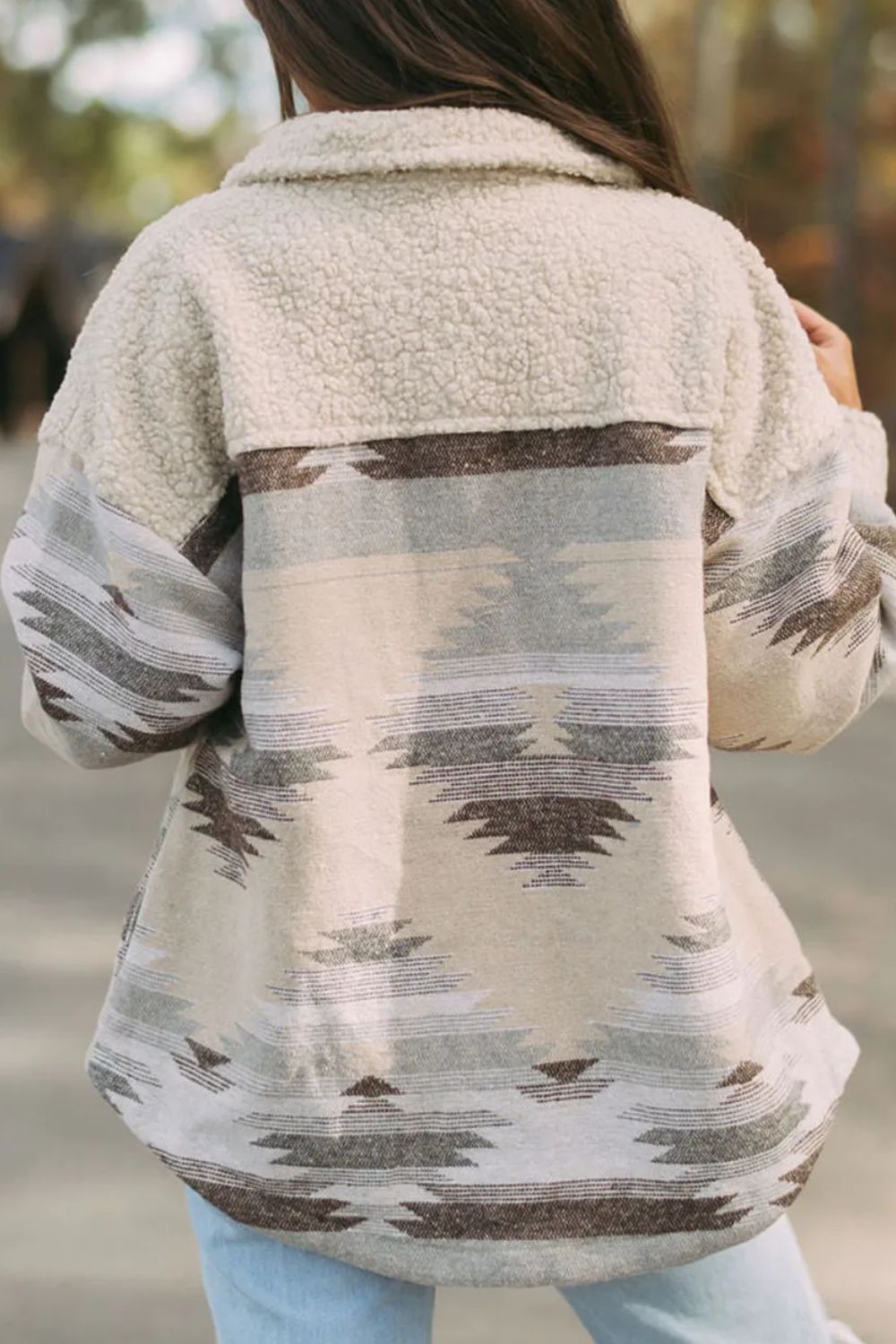 Button Up Long Sleeve Jacket - Charming Charlie