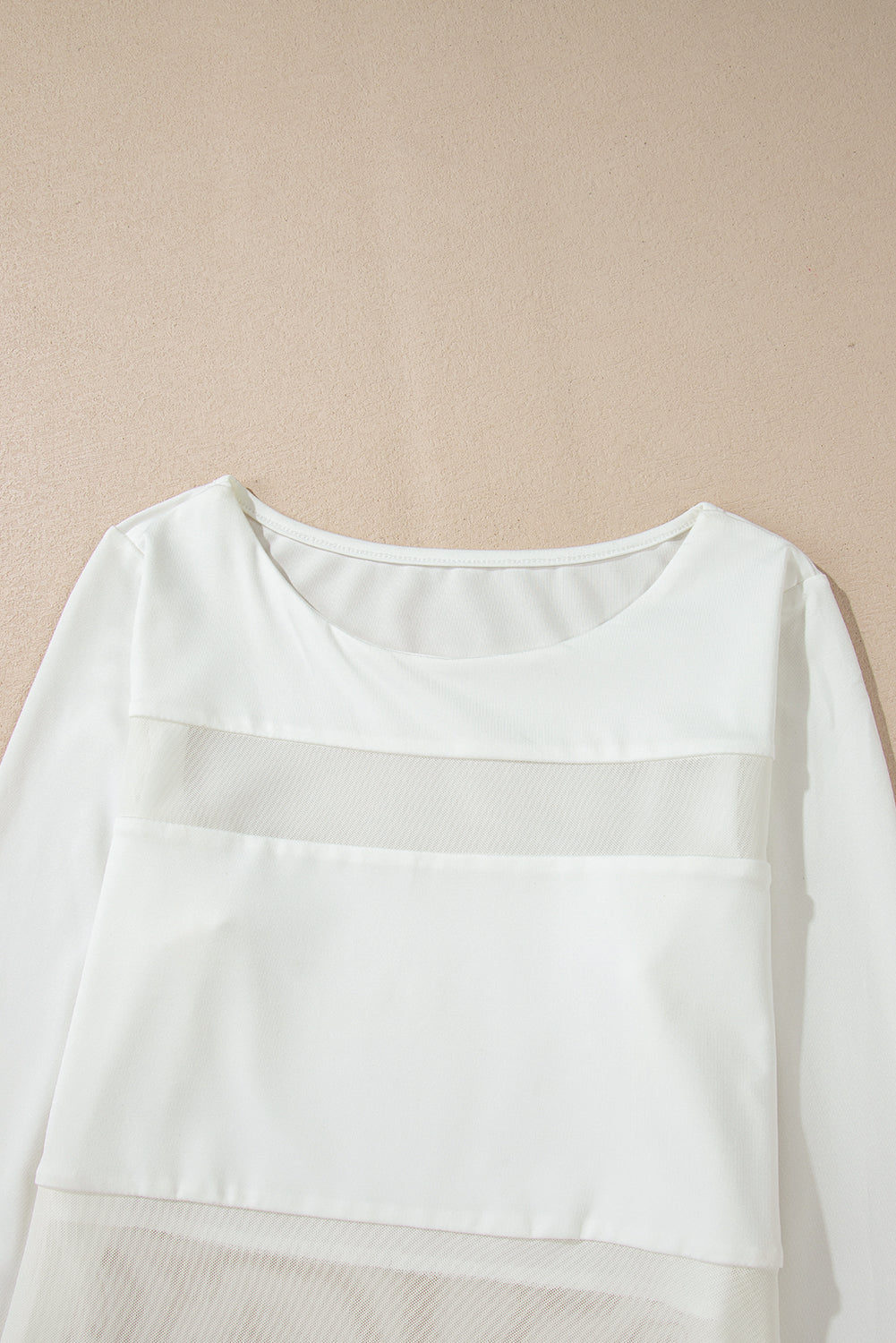 Round Neck Long Sleeve Bodysuit - Charming Charlie