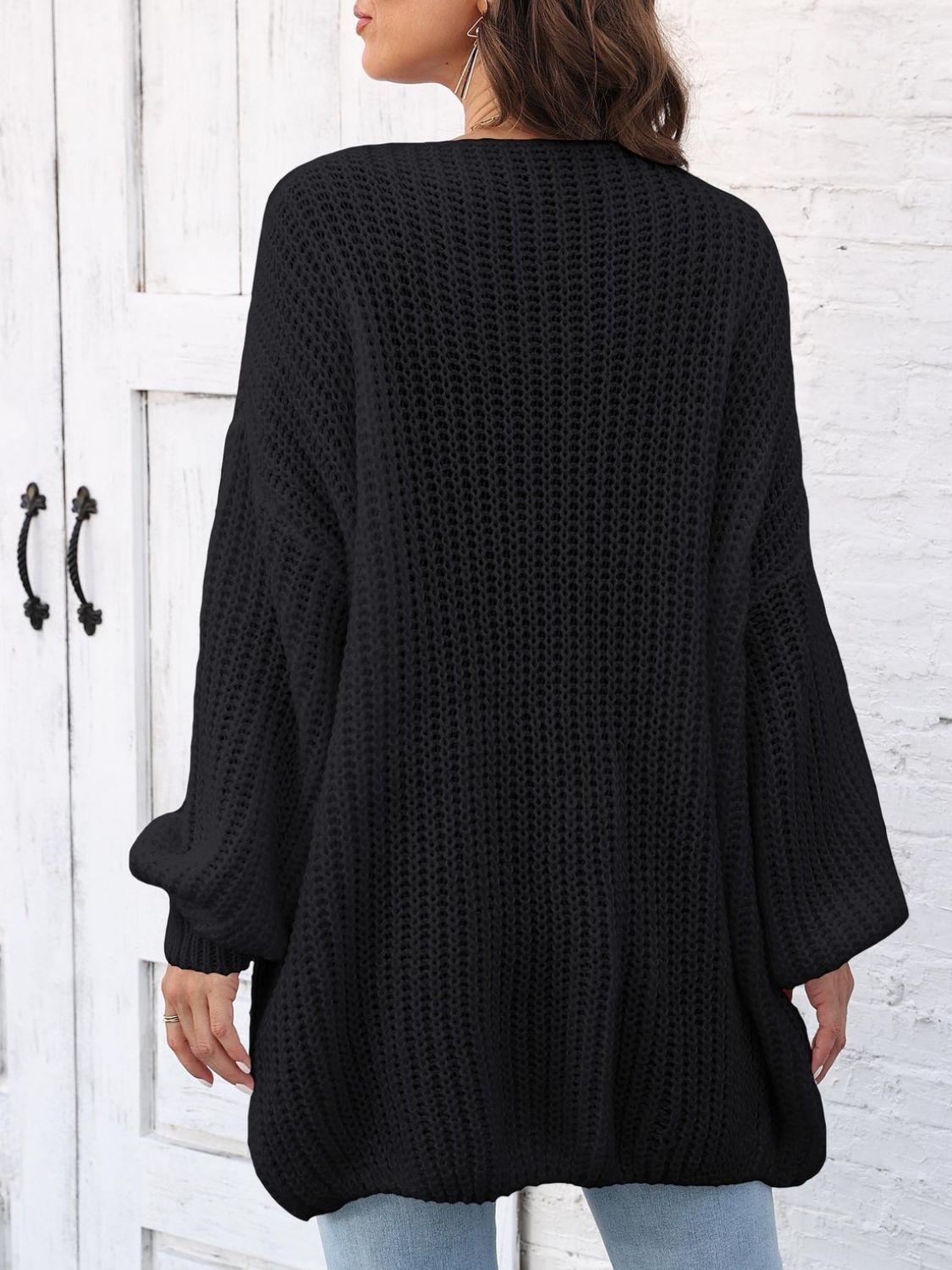Open Front Long Sleeve Cardigan - Charming Charlie