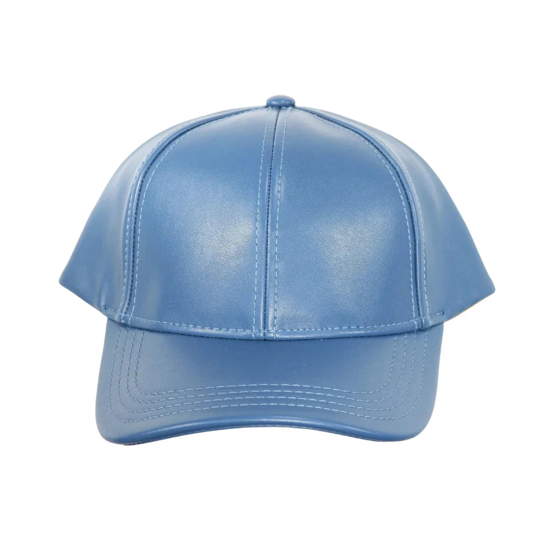 Denim Faux Leather CC Ball Cap offers a refined blend of durability and style, crafted from high-quality faux leather for a sleek, polished appearance. Designed with expert attention to detail, this cap features a structured fit that maintains its shape while providing a comfortable fit. The subtle CC emblem adds a sophisticated accent, making it an ideal accessory for elevating casual and contemporary outfits with a touch of elegance.