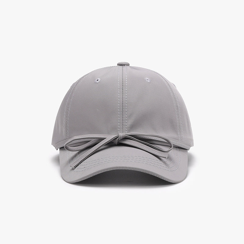 Tied Bow Cotton Baseball Cap - Charming Charlie