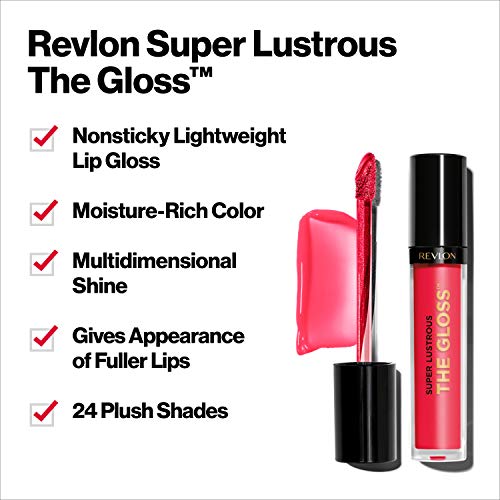 Revlon Lip Gloss Super Lustrous The Gloss 1 - Charming Charlie