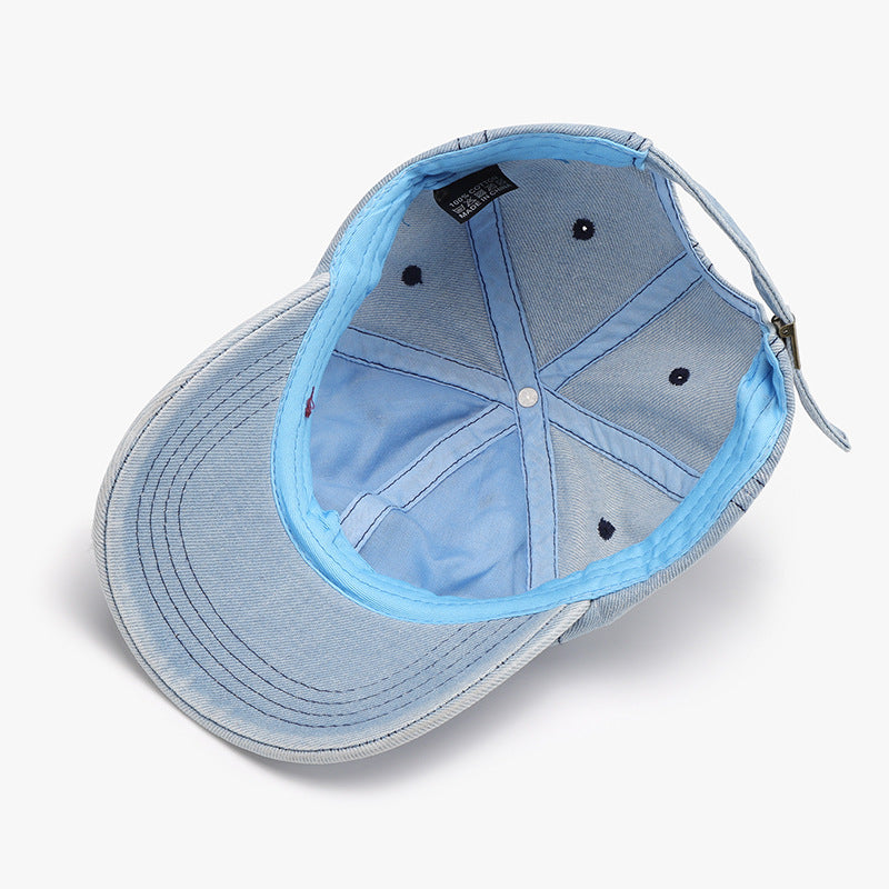 Distressed Cotton Baseball Cap - Charming Charlie