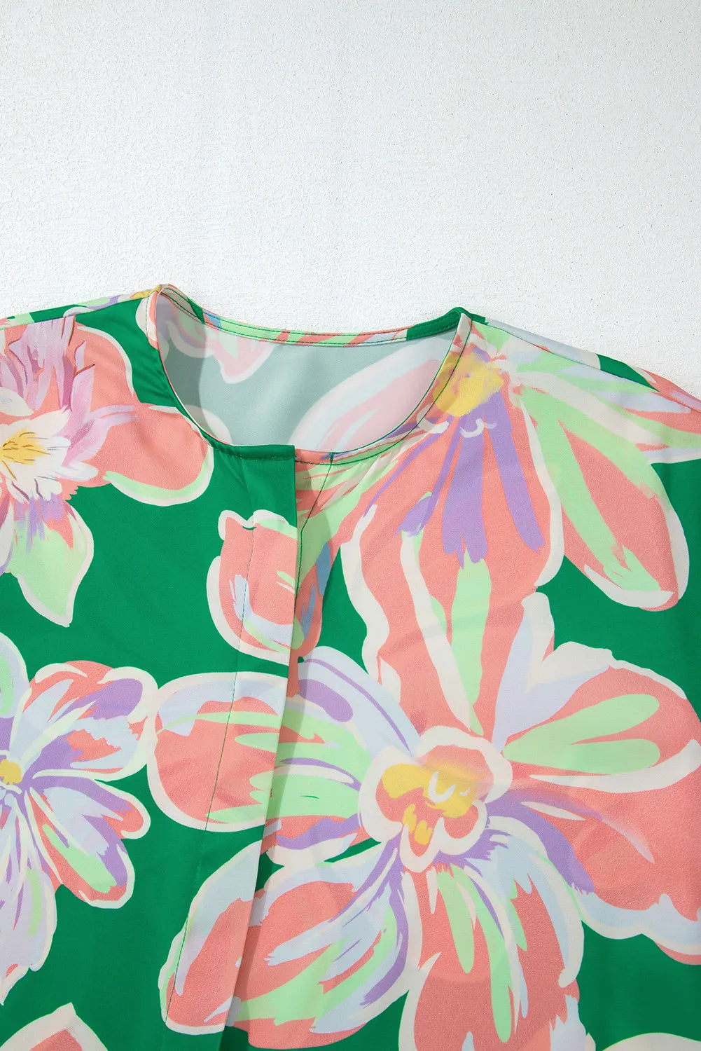 Floral Pleated Puff Sleeve Shirt - Charming Charlie
