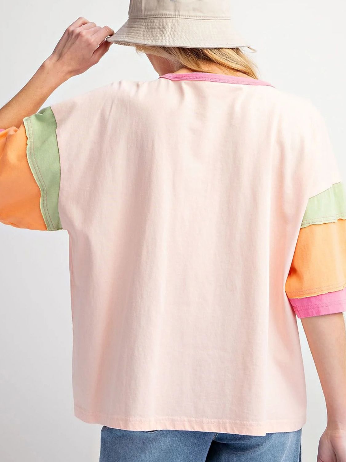 Graphic Round Neck Half Sleeve T-Shirt - Charming Charlie