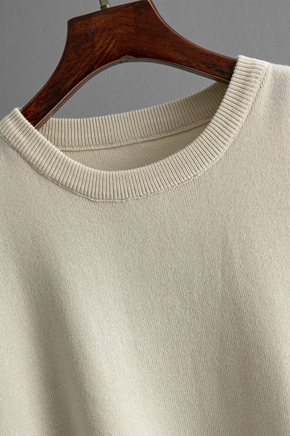 High-Low Round Neck Top and Pants Sweater Set - Charming Charlie