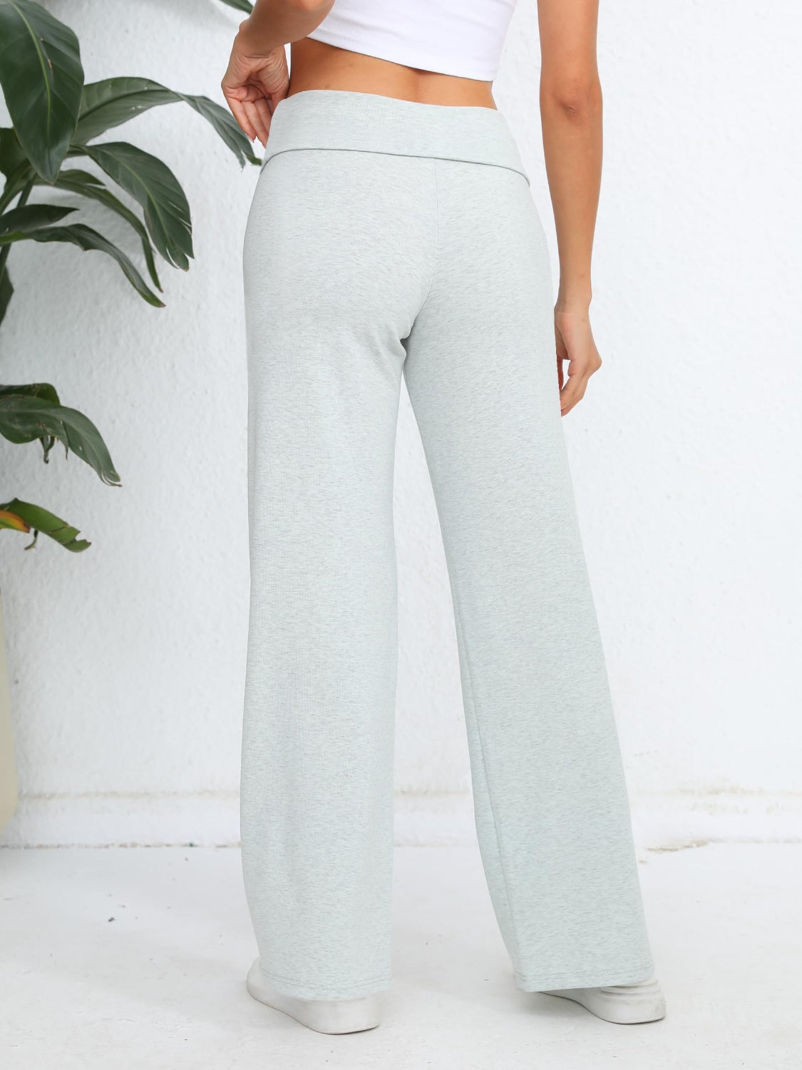 Elastic Waist Wide Leg Pants - Charming Charlie