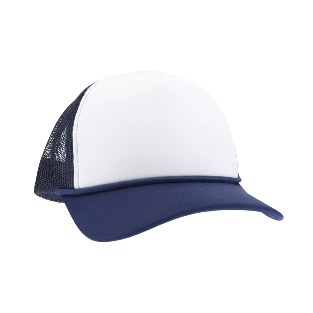 Foam Front C.C Trucker Hat combines classic trucker style with a comfortable foam front panel for a structured fit. Its breathable mesh back ensures ventilation, making it ideal for all-day wear. Designed for durability and style, this hat features adjustable sizing for a personalized fit, making it perfect for outdoor activities or casual outings.