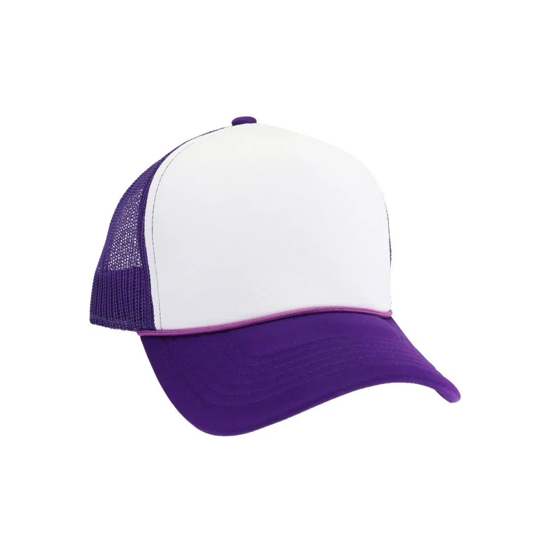 Foam Front C.C Trucker Hat combines classic trucker style with a comfortable foam front panel for a structured fit. Its breathable mesh back ensures ventilation, making it ideal for all-day wear. Designed for durability and style, this hat features adjustable sizing for a personalized fit, making it perfect for outdoor activities or casual outings.
