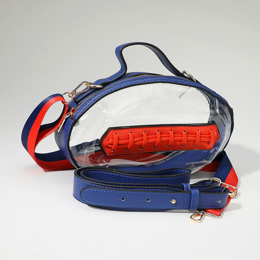 Orange, Royal Blue, Two Tone