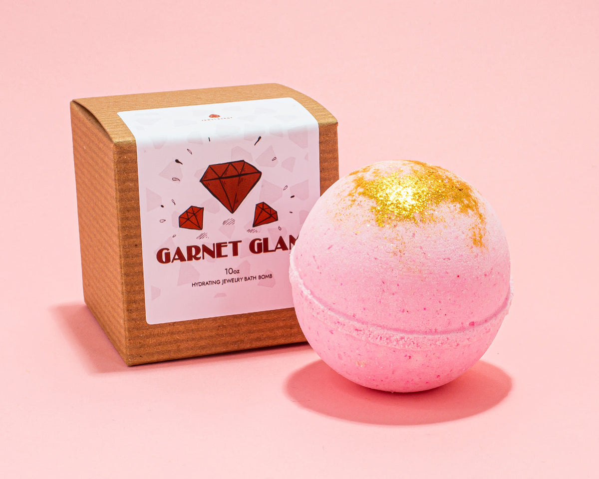 Garnet Glam 10oz Jewelry Bath Bomb - Charming Charlie