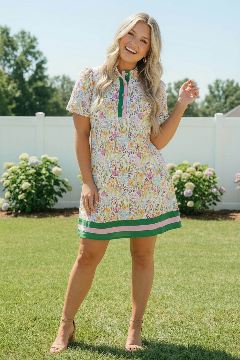 Spring Ready Floral Shift Dress - Charming Charlie