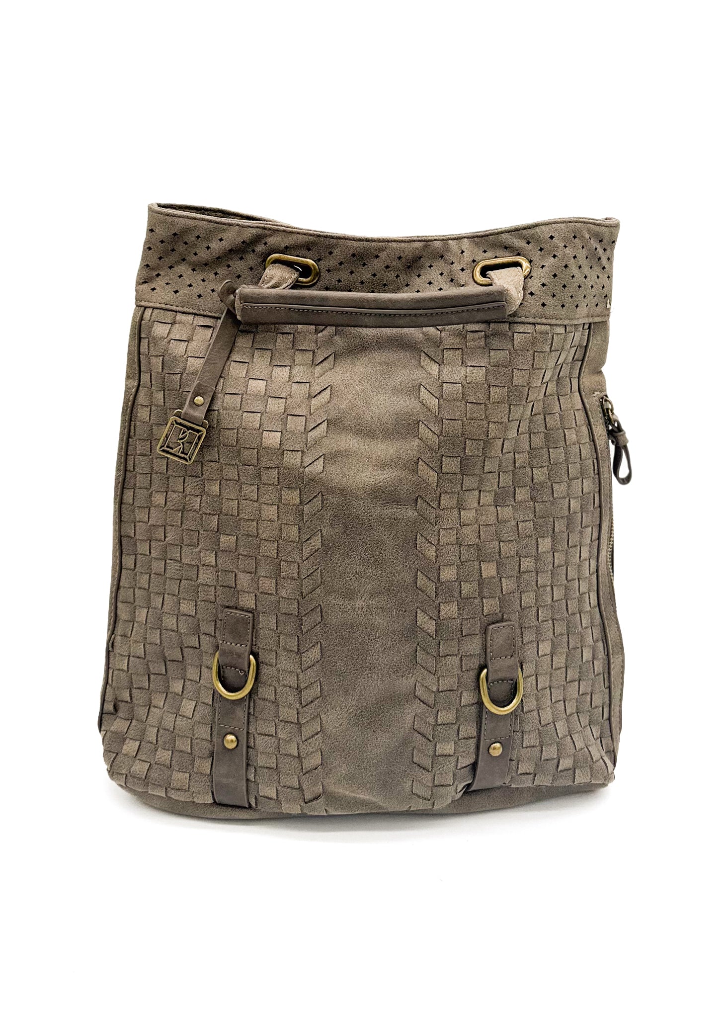 Giggy Backpack in Taupe - Charming Charlie