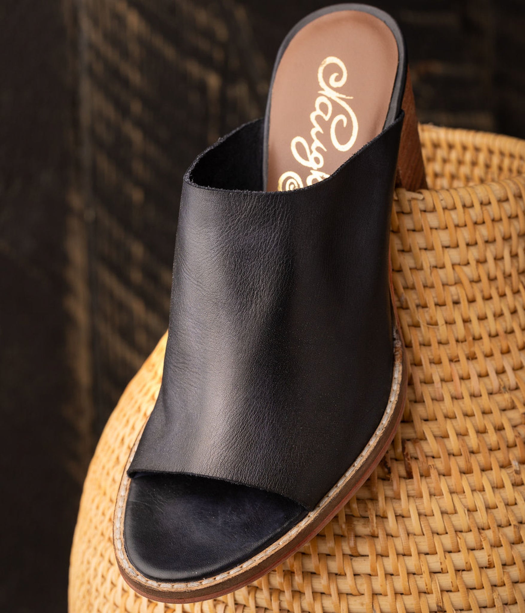 Hallie Heeled Sandal in Black - Charming Charlie