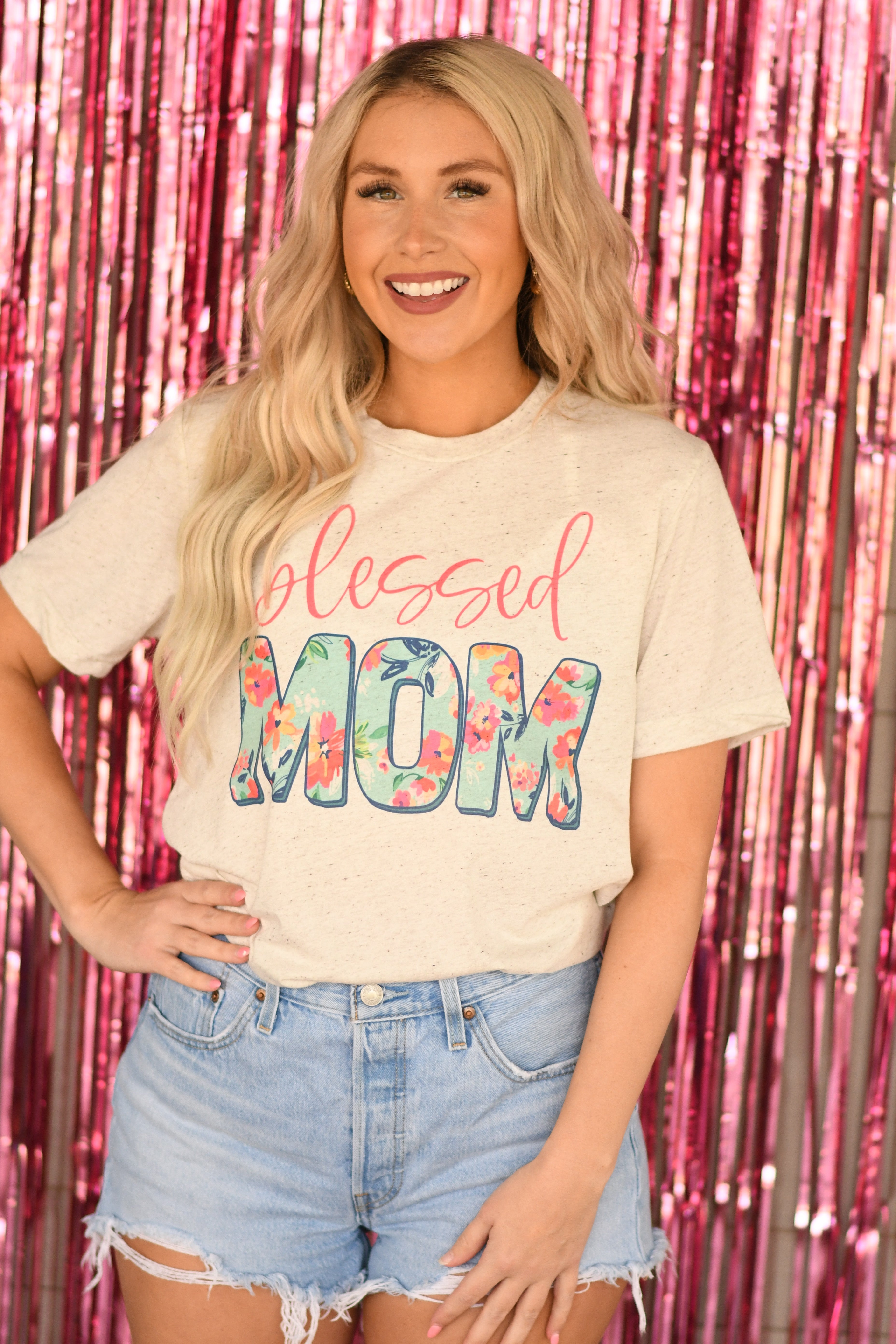 Blessed Mother’s Day Pick Your Name Tees - Charming Charlie