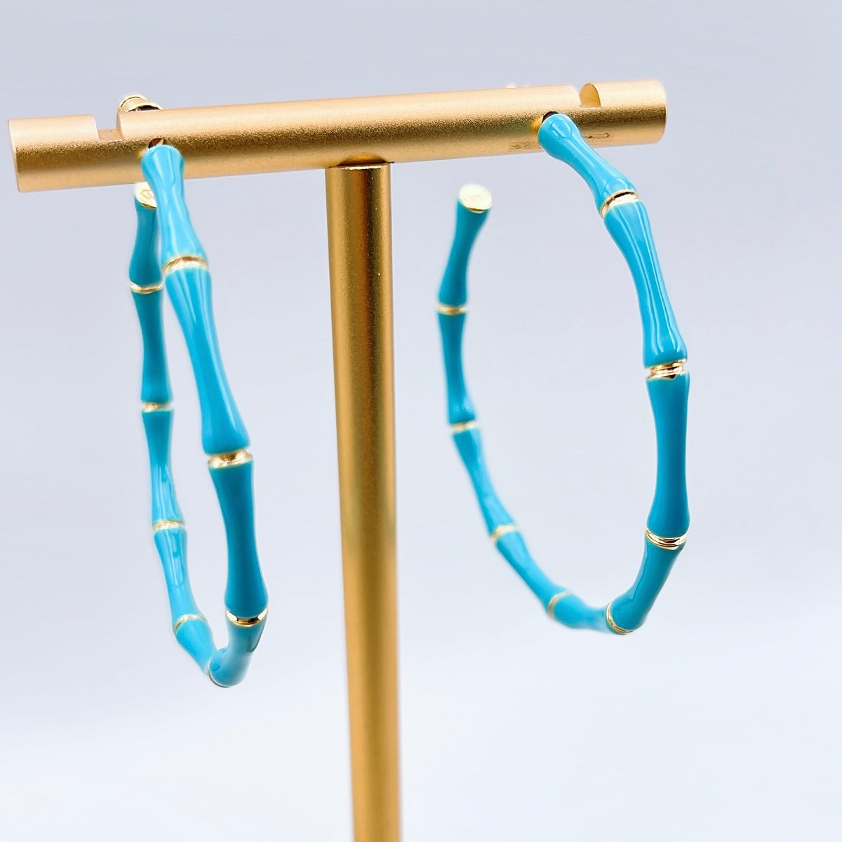 Colorful crystal statement hoop earrings with multicolor beads and sparkling stones, waterproof earrings, tarnish free jewelry, hypoallergenic earrings for sensitive skin, 24k gold dainty earrings, handcrafted gemstone earrings, gold hoop earrings, boutique wholesale earrings, trendy gold jewelry, high quality jewelry gifts