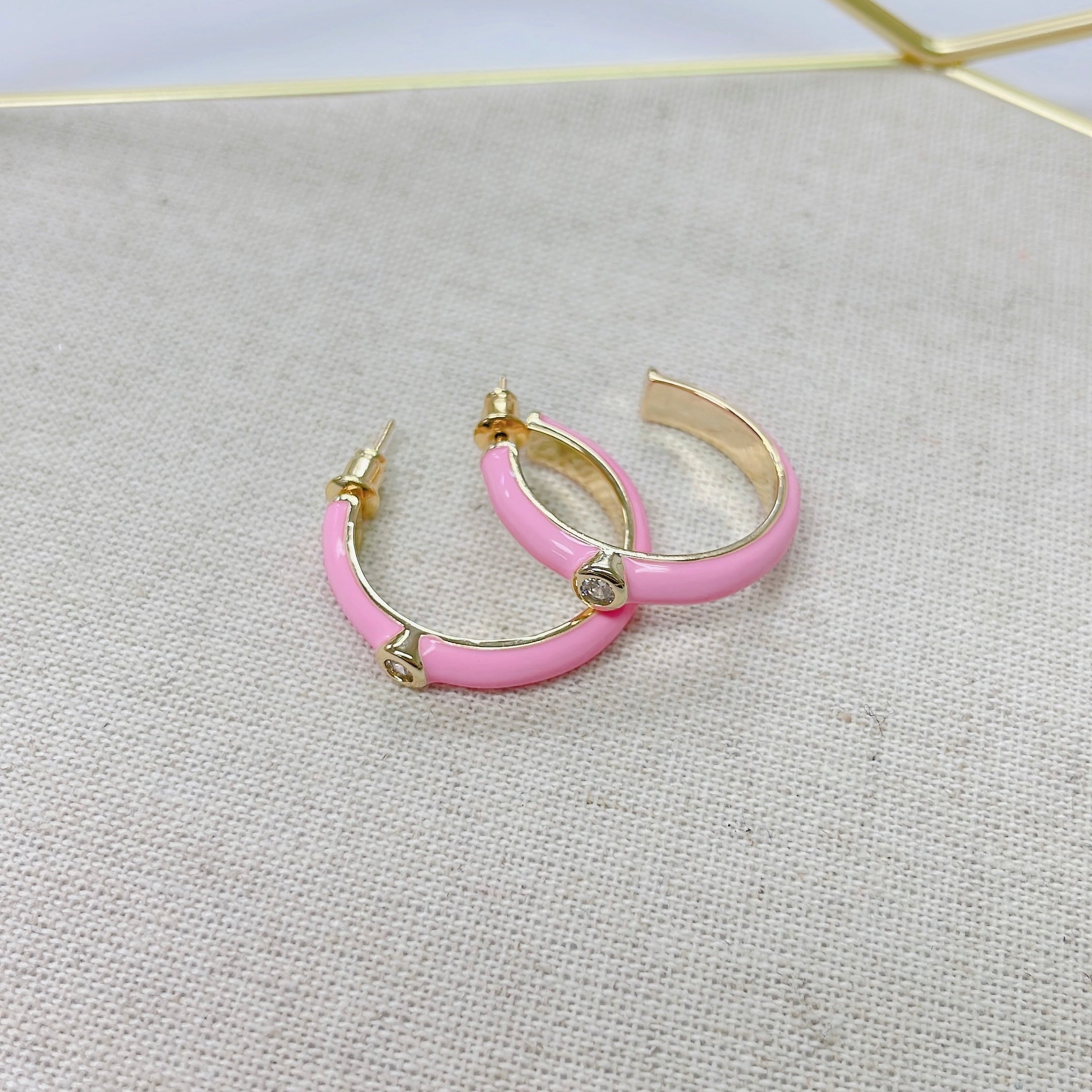 Colorful crystal statement hoop earrings with multicolor beads and sparkling stones, waterproof earrings, tarnish free jewelry, hypoallergenic earrings for sensitive skin, 24k gold dainty earrings, handcrafted gemstone earrings, gold hoop earrings, boutique wholesale earrings, trendy gold jewelry, high quality jewelry gifts