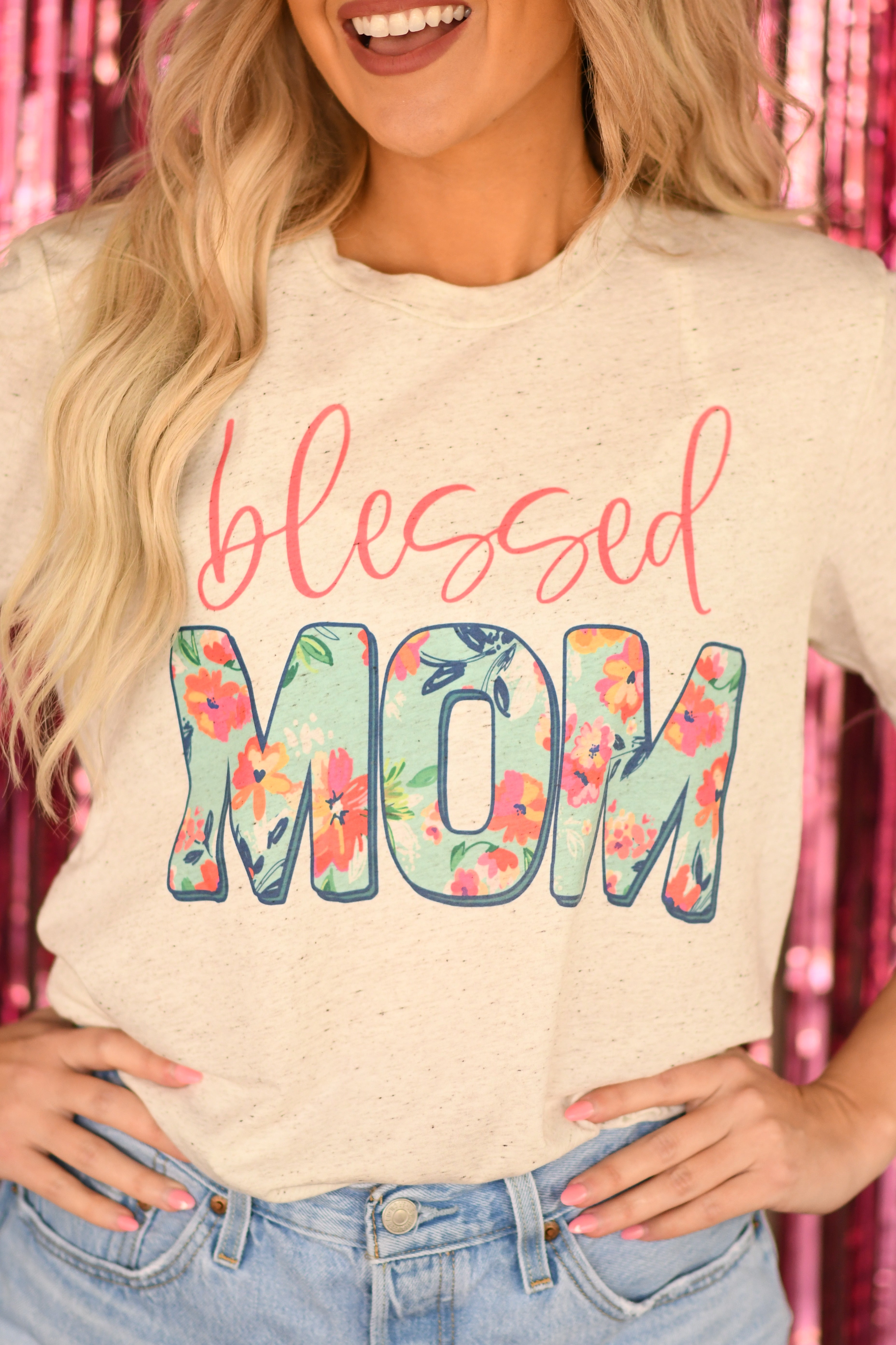 Blessed Mother’s Day Pick Your Name Tees - Charming Charlie