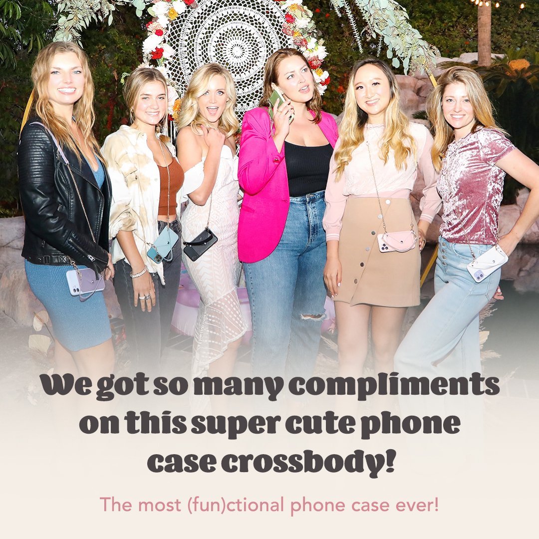 iPhone Case Wallet / Crossbody Purse group shot