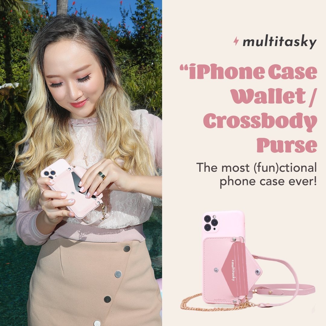 iPhone Case Wallet / Crossbody Purse (iPhone 14 Series) - Multitasky