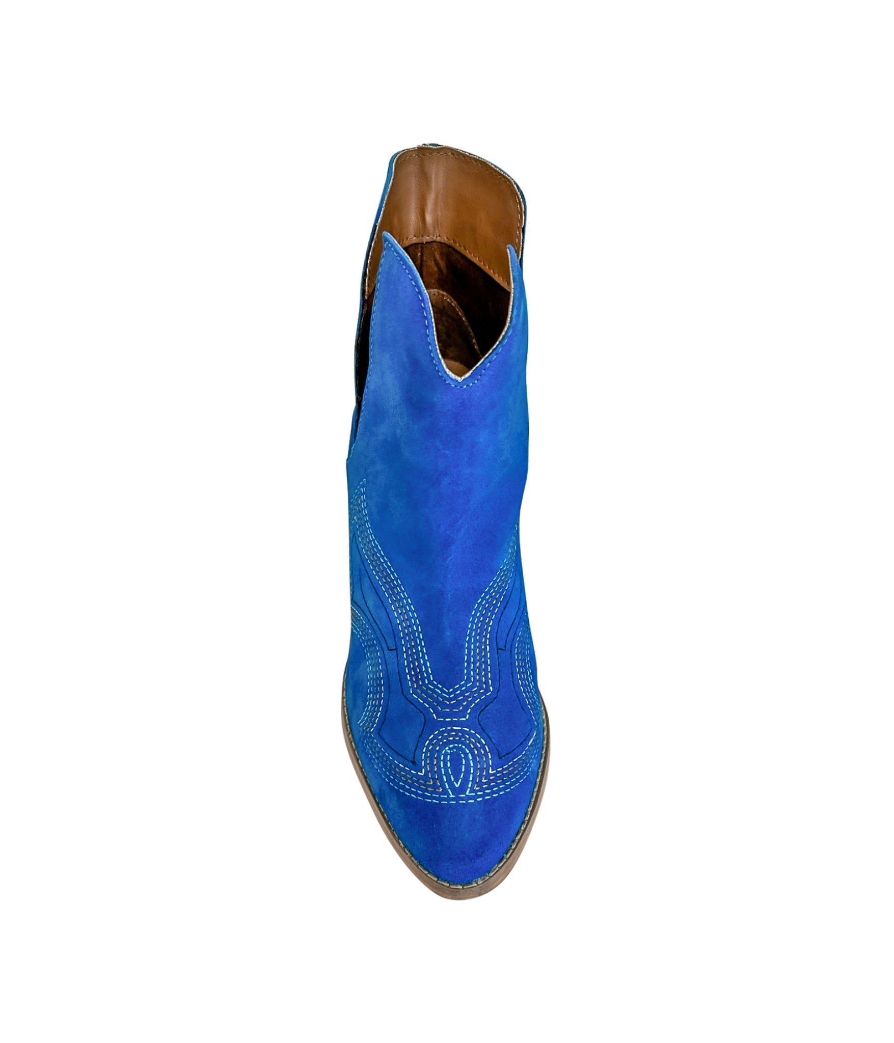 Journee Ankle Boots in Blue - Charming Charlie