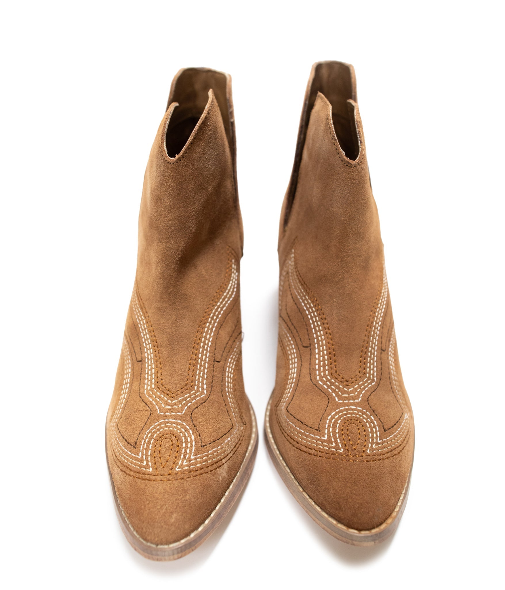 Journee Ankle Boots in Tan - Charming Charlie