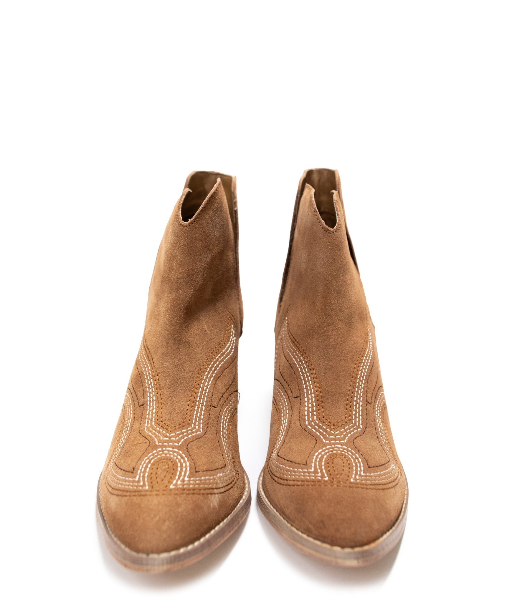 Journee Ankle Boots in Tan - Charming Charlie