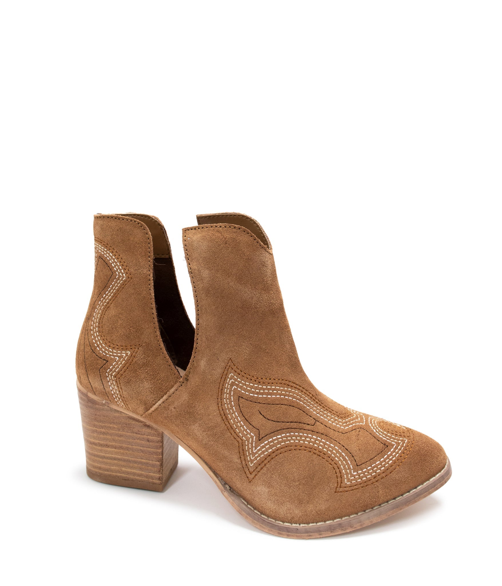 Journee Ankle Boots in Tan - Charming Charlie