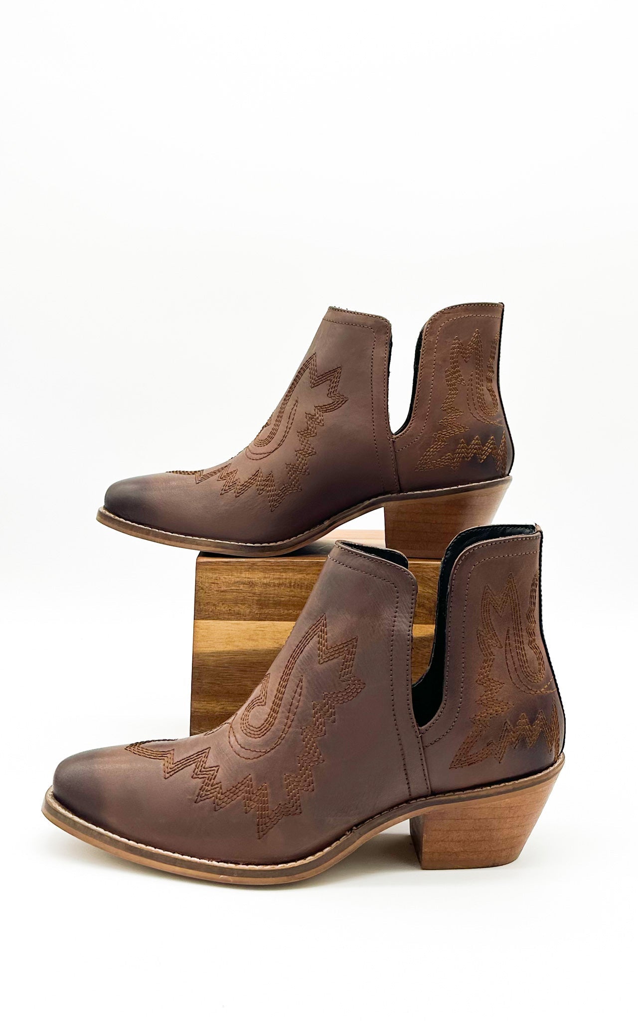 Kickin' Booties in Brown - Charming Charlie