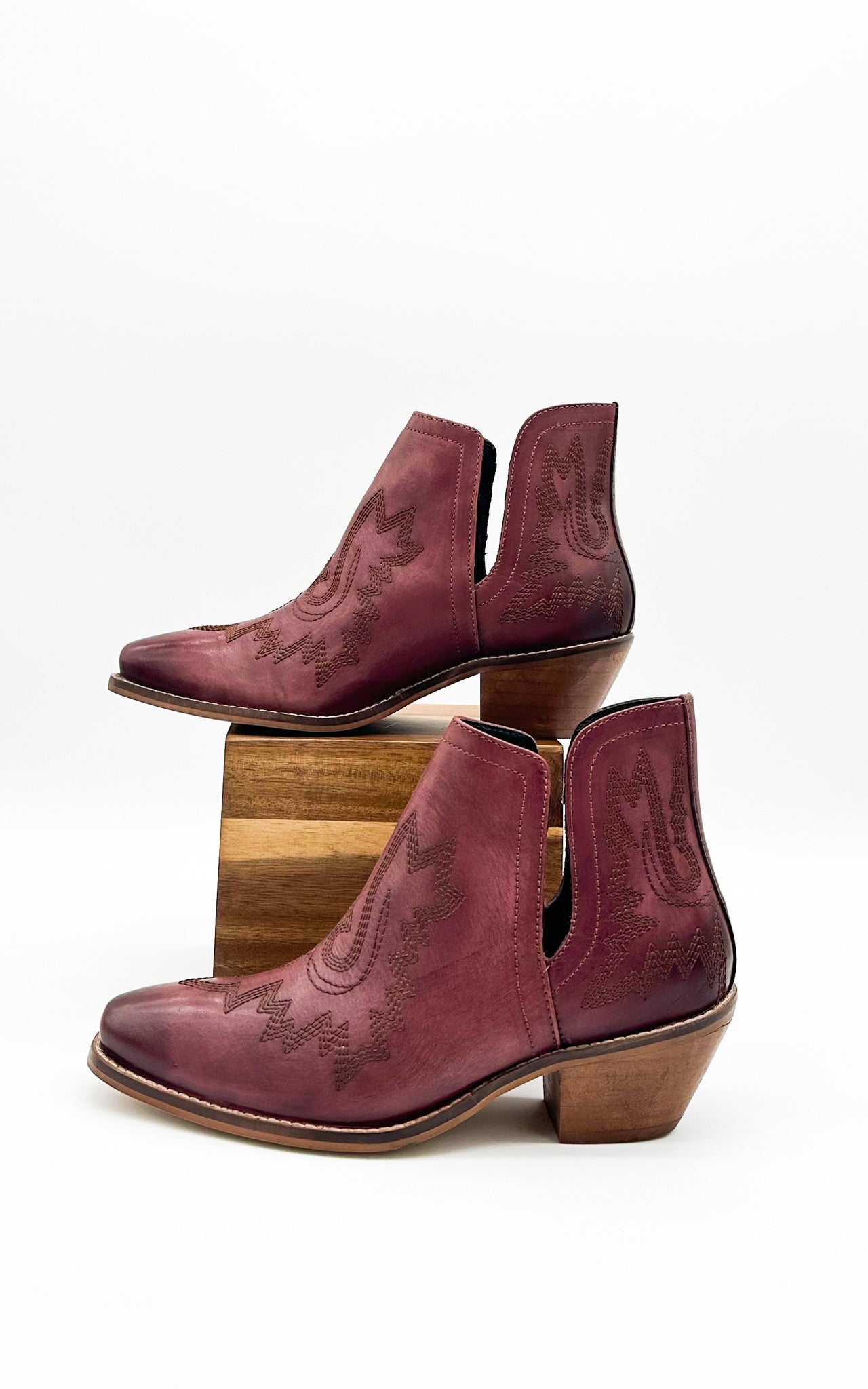 Kickin' Booties in Burgundy - Charming Charlie