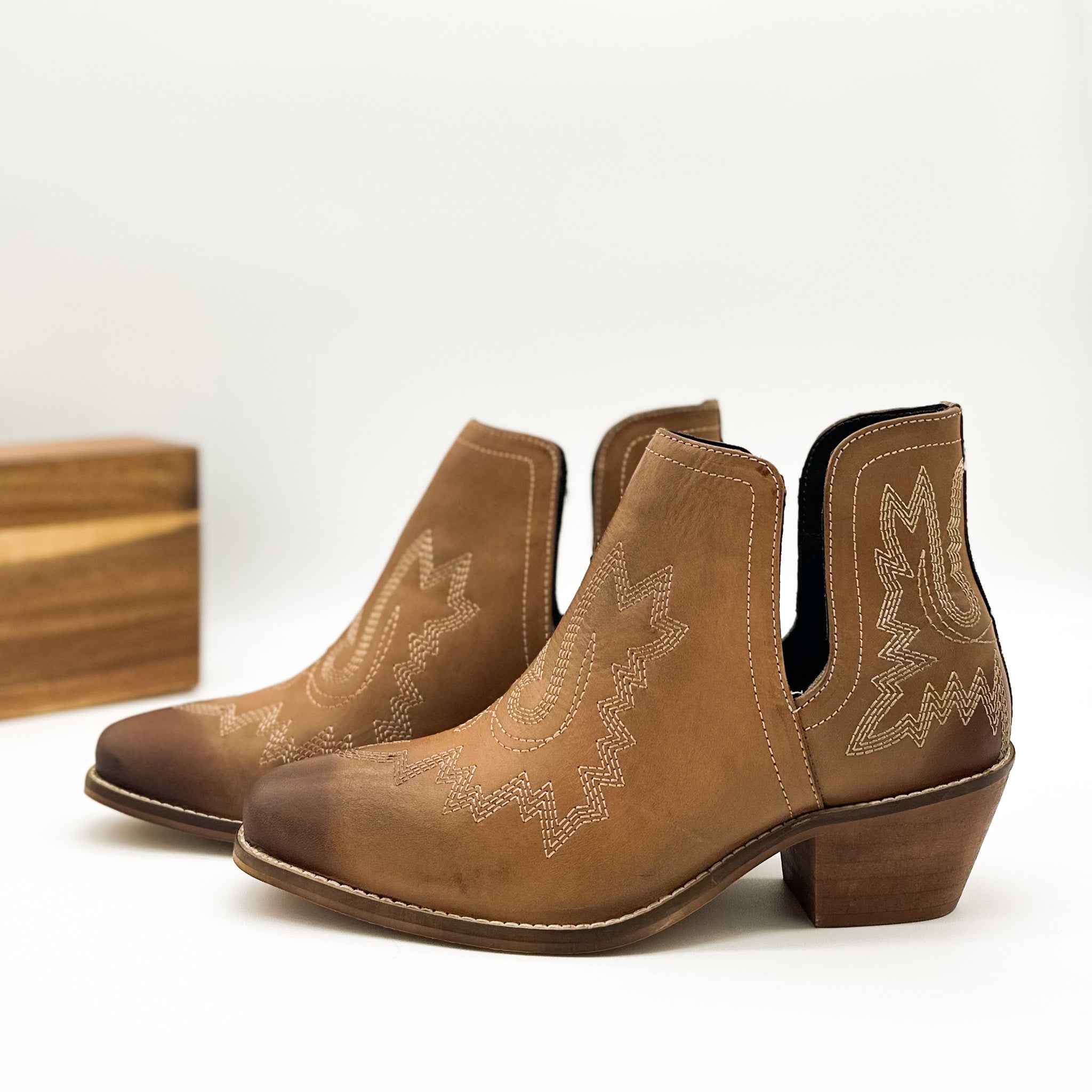 Kickin' Booties in Tan - Charming Charlie