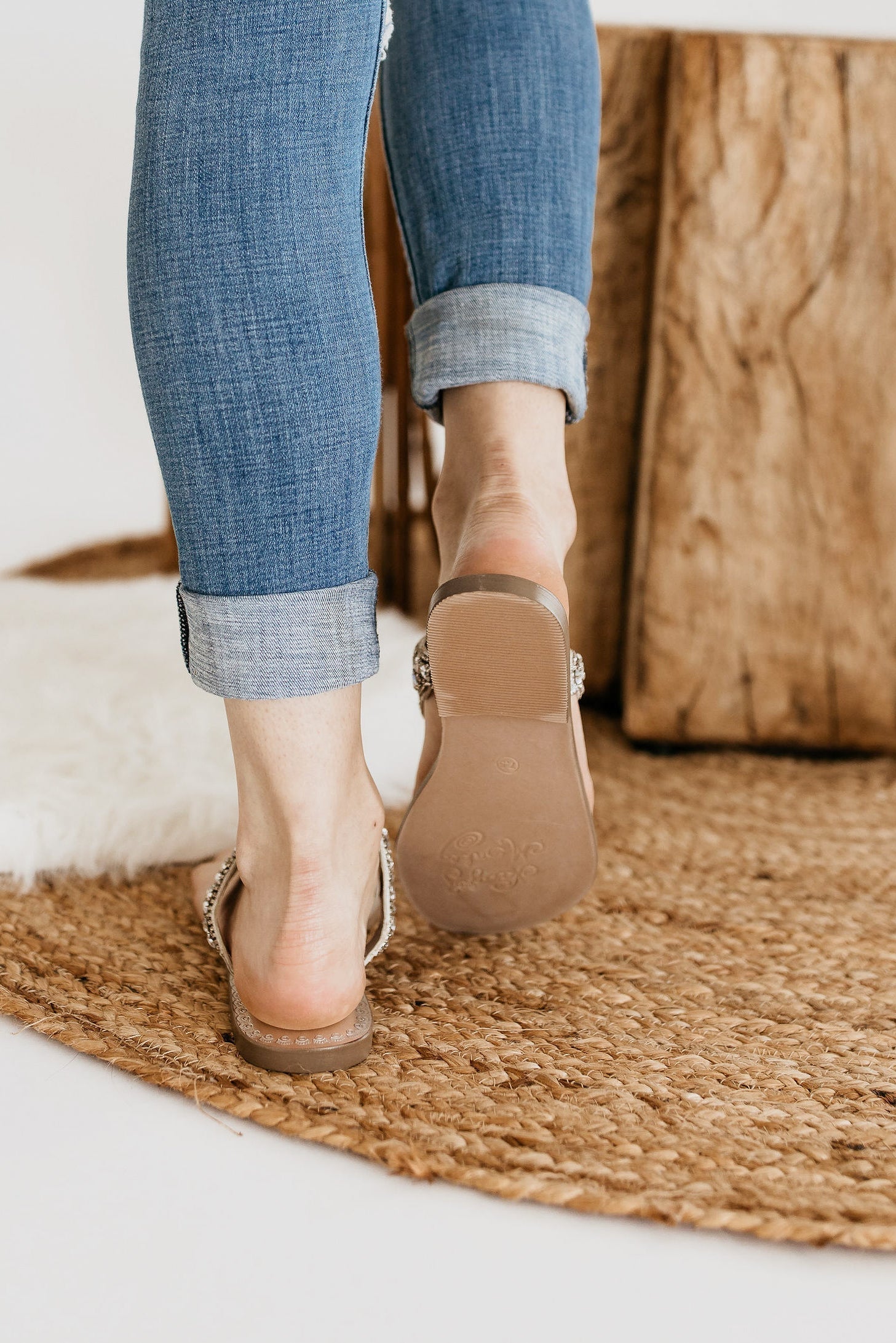 Loving U Sandals in Silver - Charming Charlie
