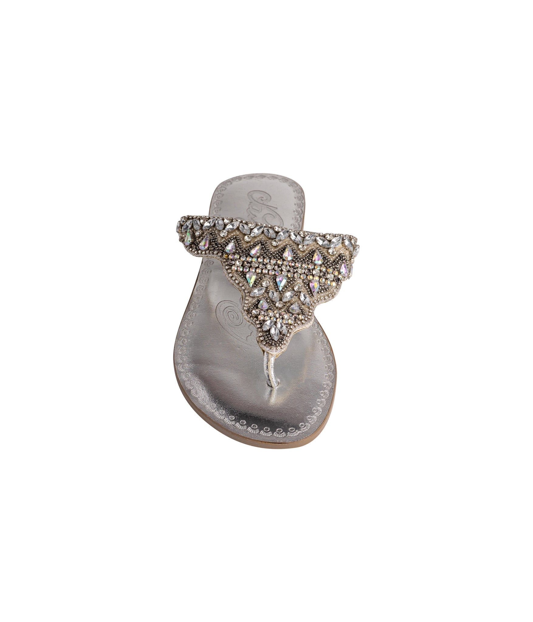Loving U Sandals in Silver - Charming Charlie