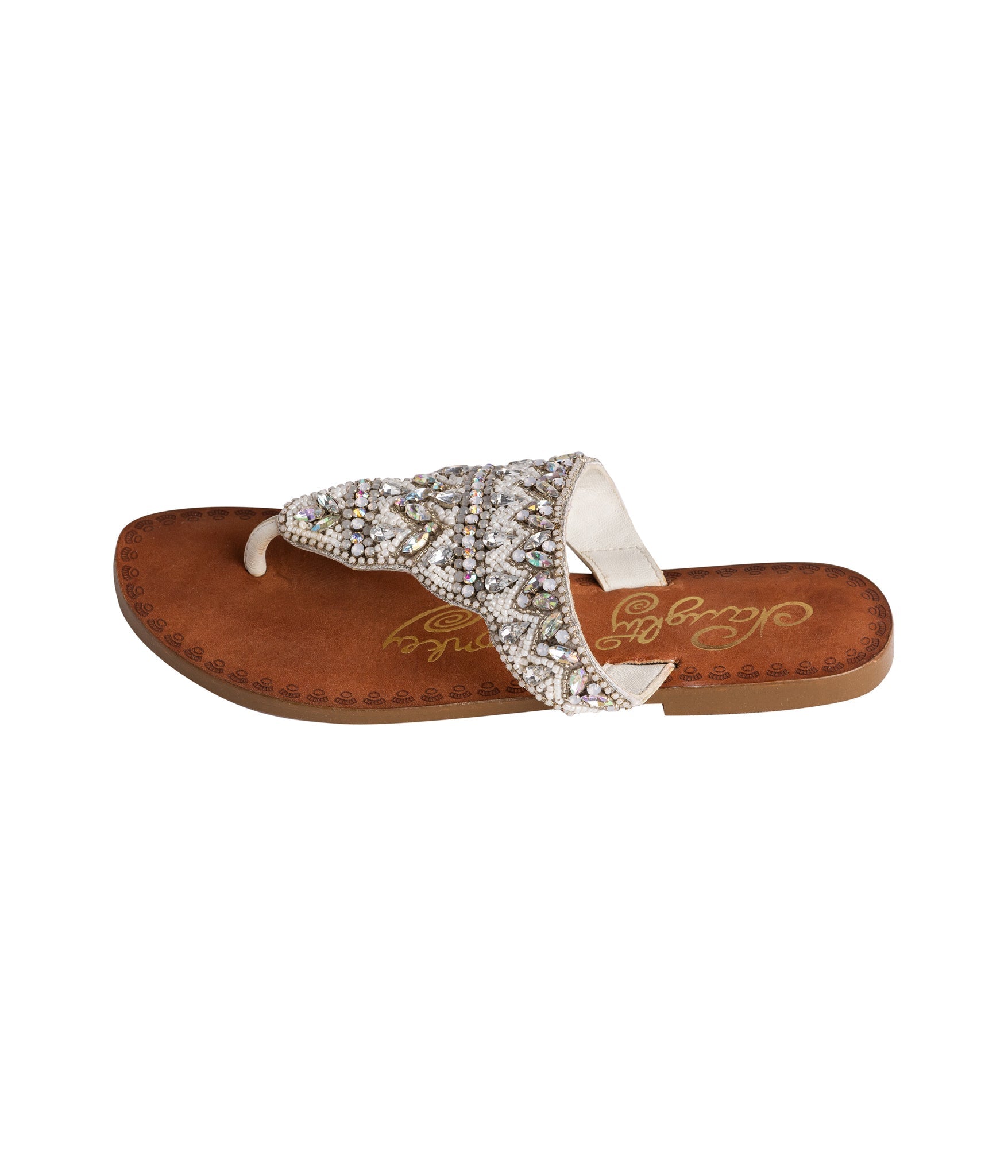 Loving U Sandals in White - Charming Charlie