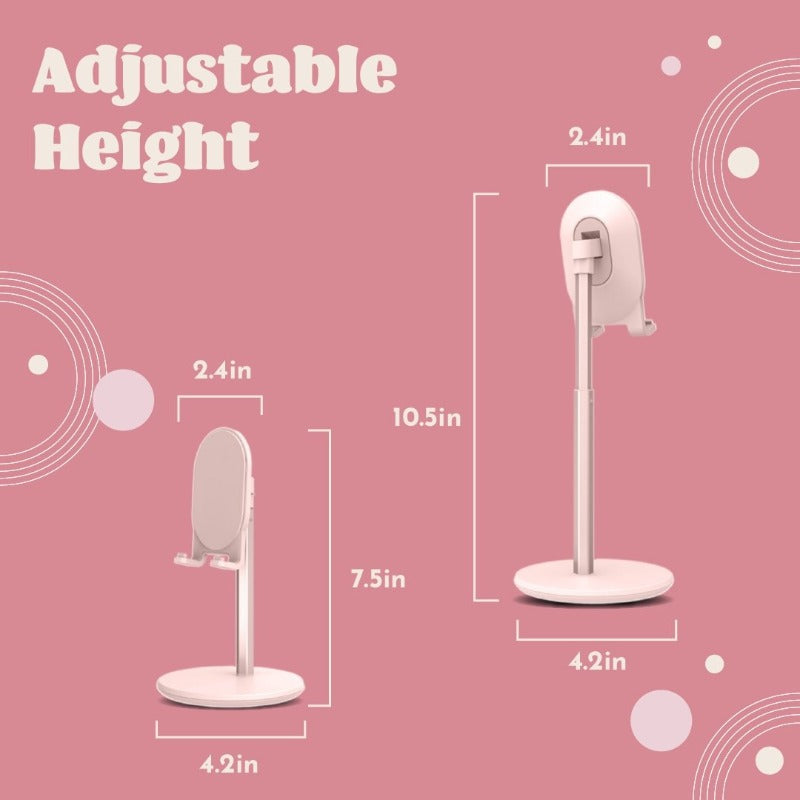 Multi-Angle Extendable Desk Cell Phone Holder & iPad Stand - Multitasky